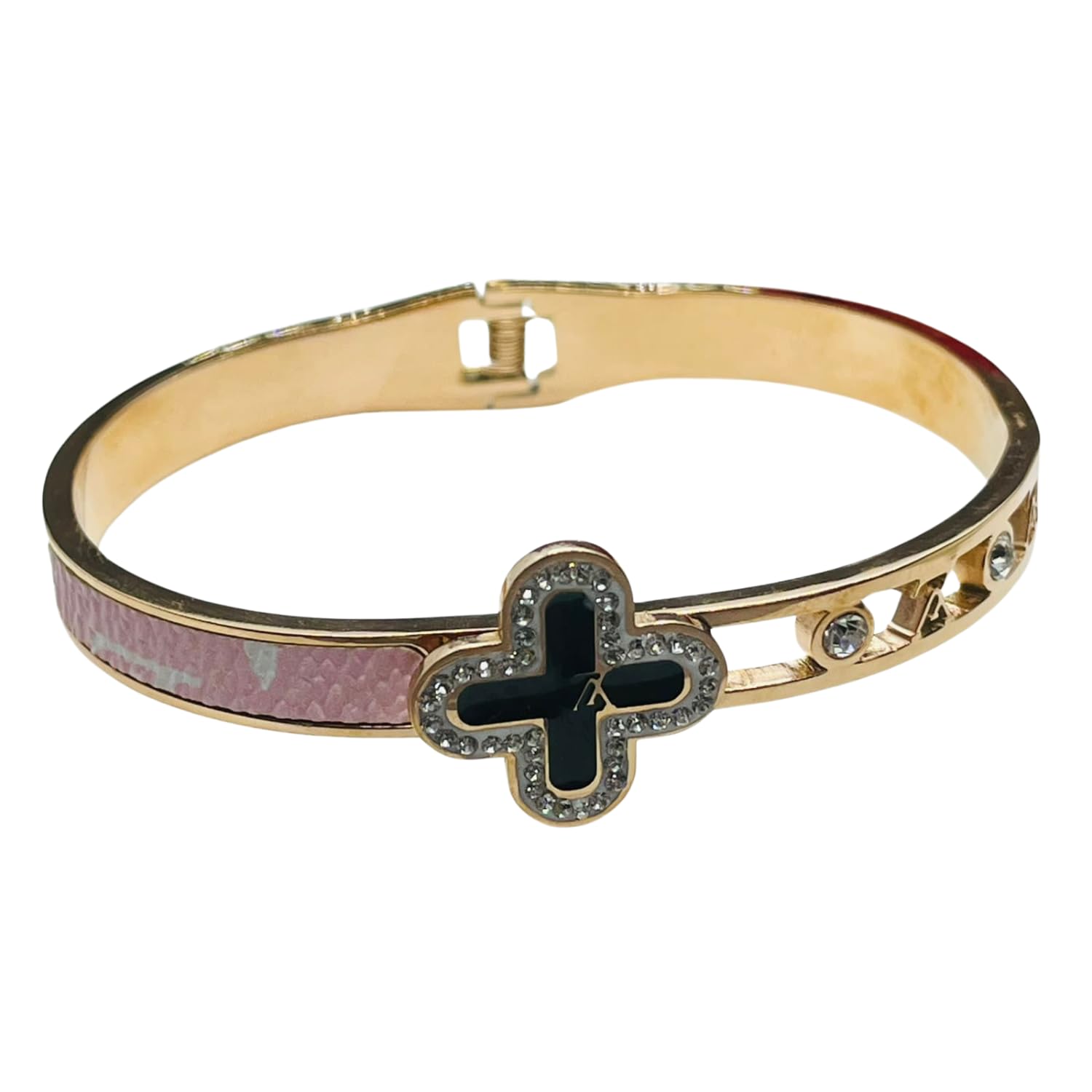 Amirahs Gems & Jewellery Bracelet for Women | Anti Tarnish Kada openable | Stainless Steel Kada for Girls & Womens | Stylish Crystal Bangle Bracelet (Design 3) (B0D5BJ9PKY) Amazon Price History, Amazon Price Tracker
