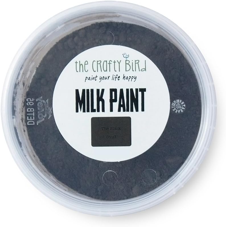 The Crafty Bird Milk Paint The Black Stuff 30 g, Powder