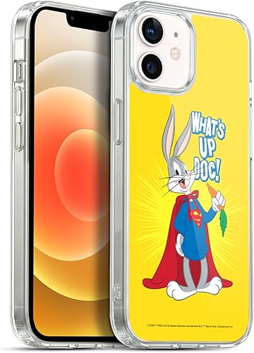 Miniatura 115 de Head Case Designs Funda de gel suave con licencia oficial de Looney Tunes Retro Bugs Bunny compatible con Apple iPhone 11 Pro Max Retro,Blanco y