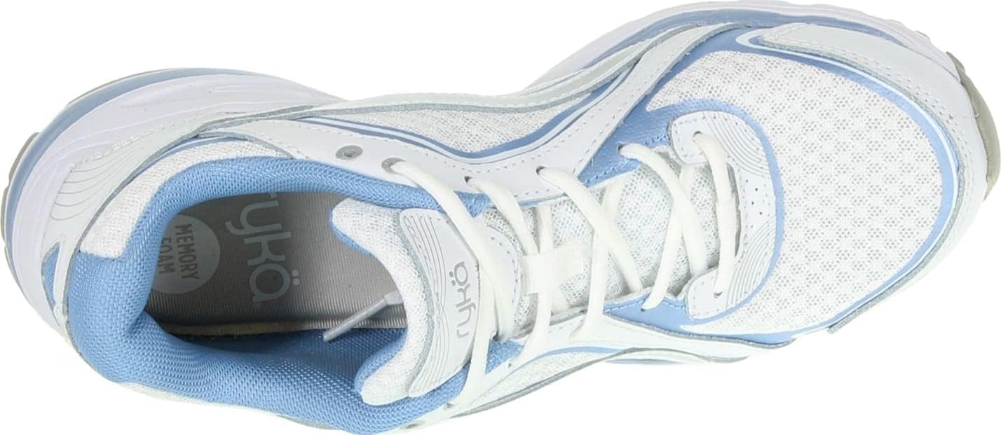 Ryka Women's Sky Walking Shoe 5 White Blue