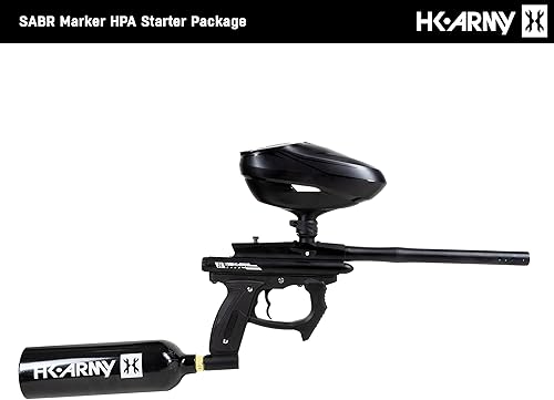 Miniatura 2 de HK Army Paquete de iniciación de marcador de CO2 para pistola de paintball SABR