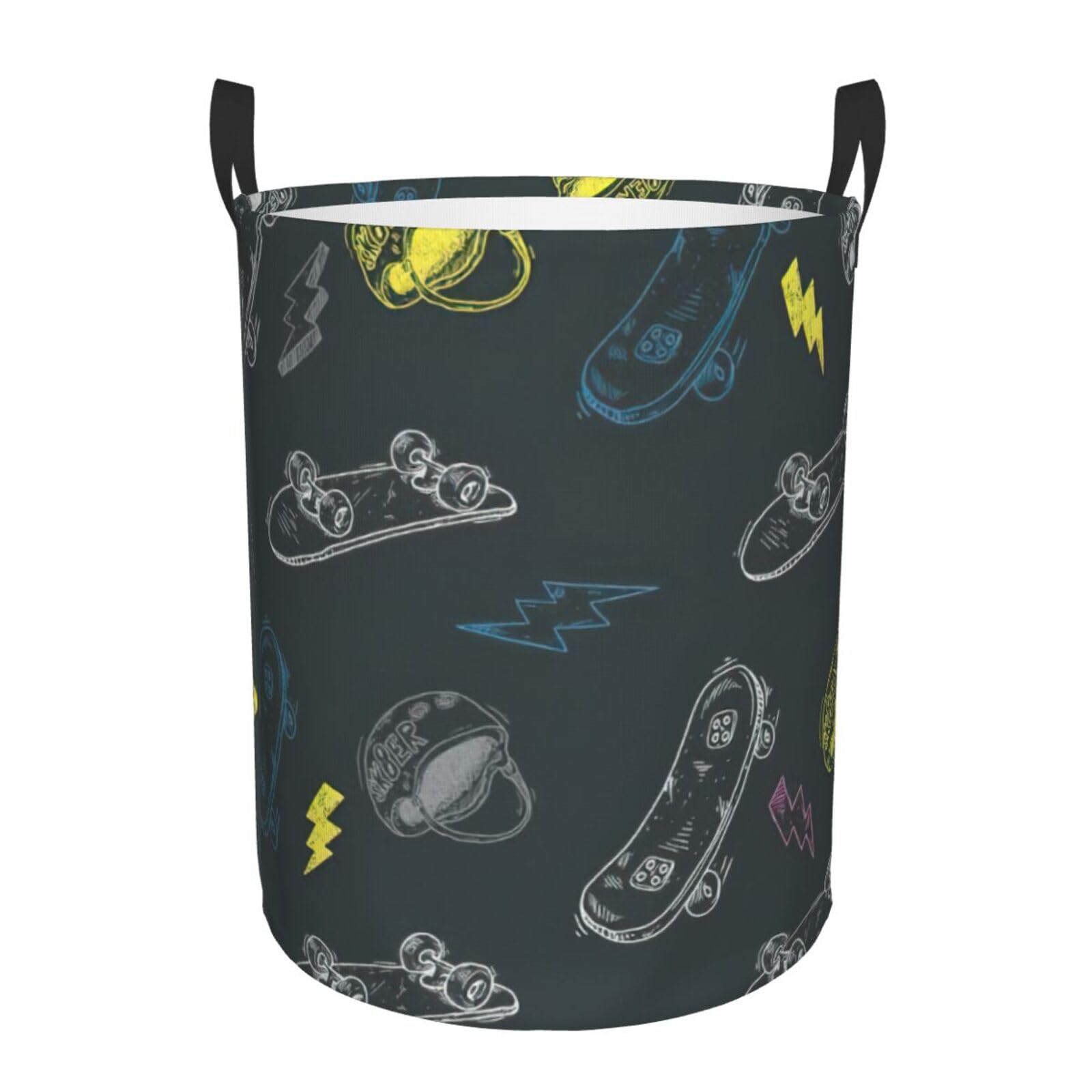Panier à linge bac de rangement couvertures et vêtements pour chambre à coucher