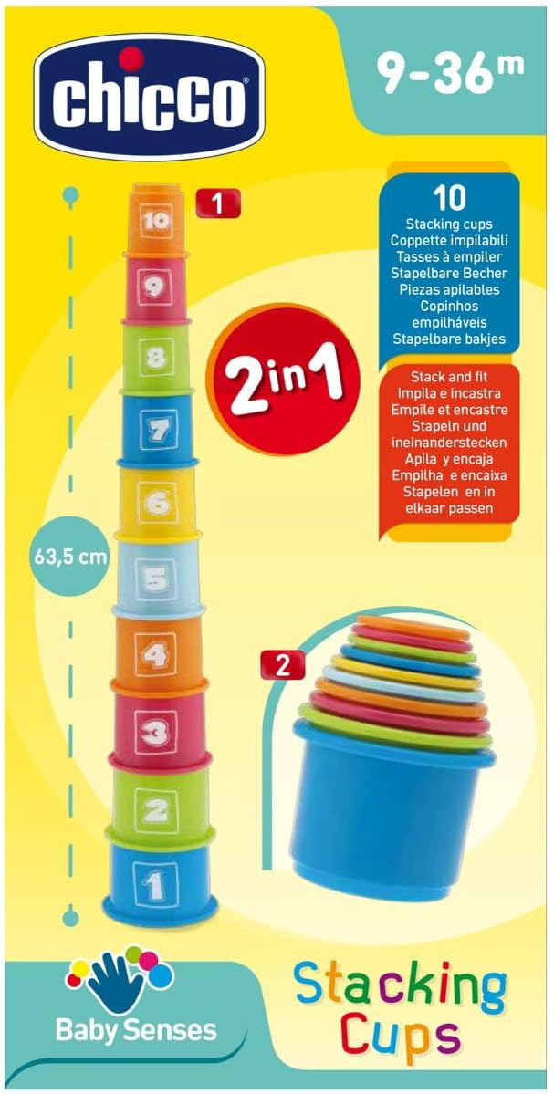 Bestooth Chicco Game Cubes September Stackable