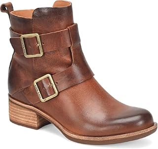 korks tea ankle bootie tan