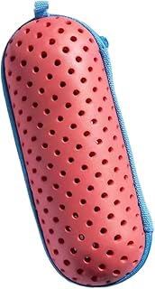 LOOM TREE® Swim Goggles Case Breathable Protective Case for Adults Summer Swimmer Gifts Red | 1 Swimming Goggles Case | Ma...