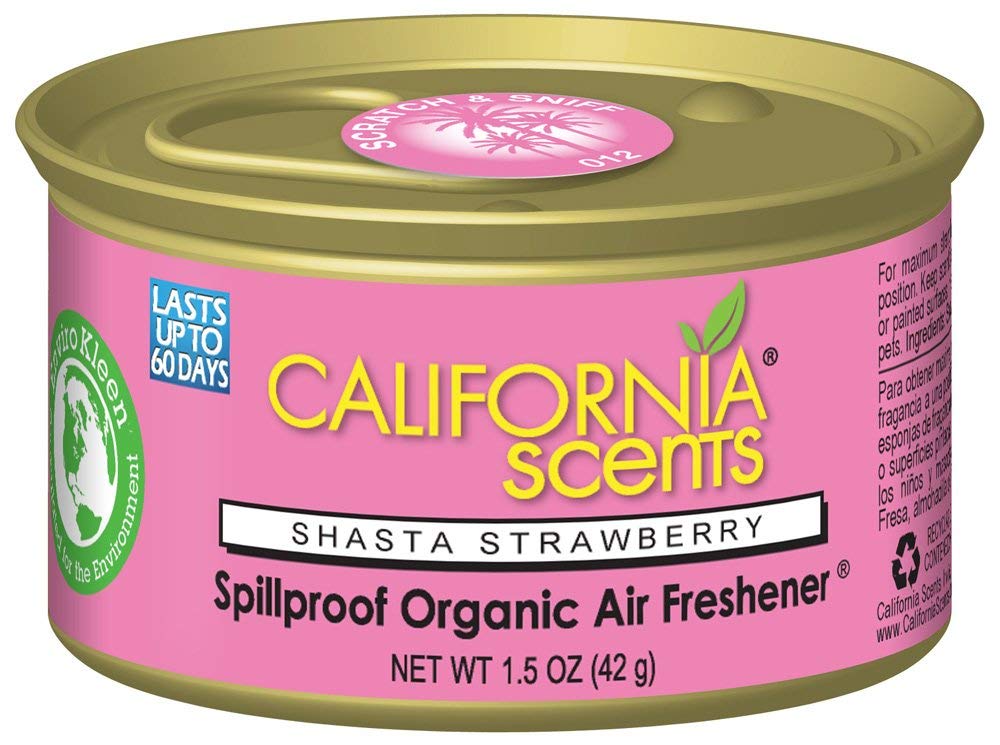 California Scents Organic ambientador antigoteo, 1.5 Ounce (Pack of 12), 12