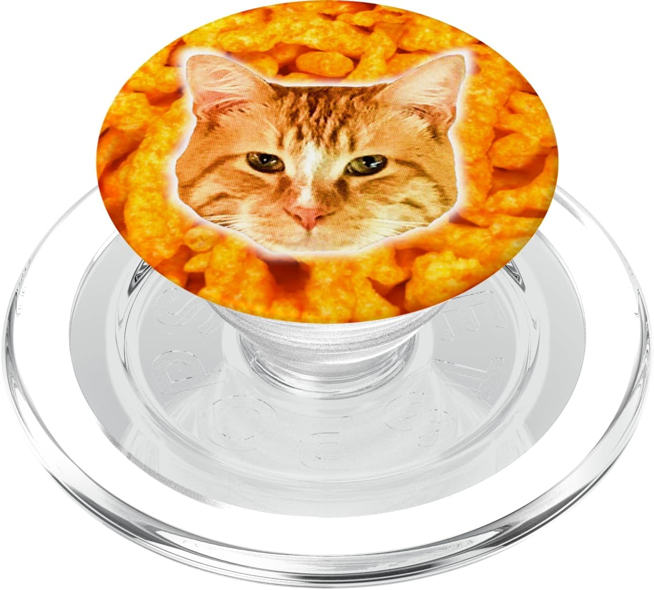 Shane Dawson 260011 Cheeto Cat PopSockets Stand for Smartphones & Tablets PopSockets PopGrip: Swappable Grip for Phones & Tablets PopSockets PopGrip for MagSafe