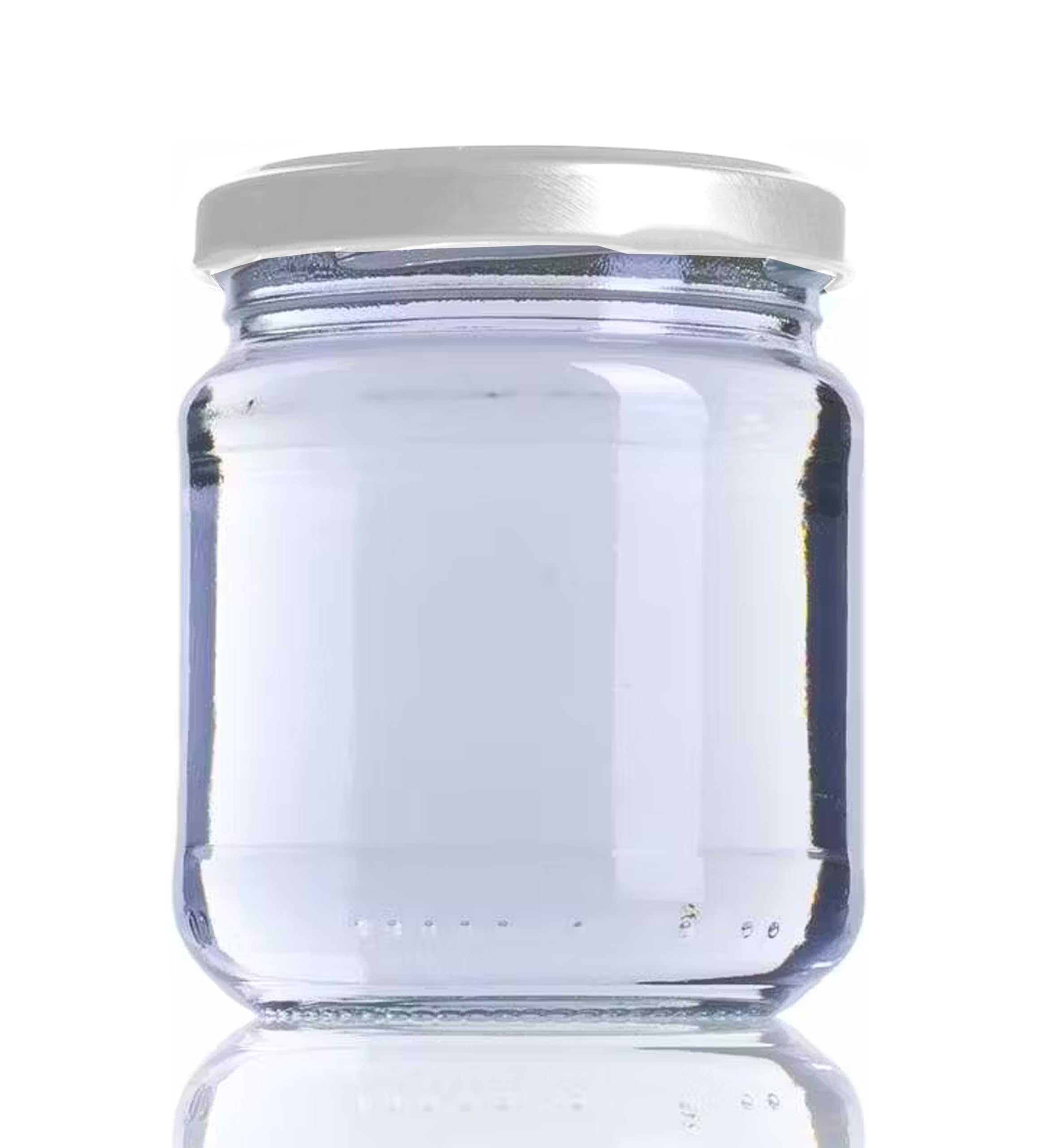 Barattoli Vasetti in vetro per la conservazione da 212 ml in confezione da 120 pezzi con TAPPO BIANCO per conservare marmellata, peperoncino,e non solo (120 pezzi da 212 ml)