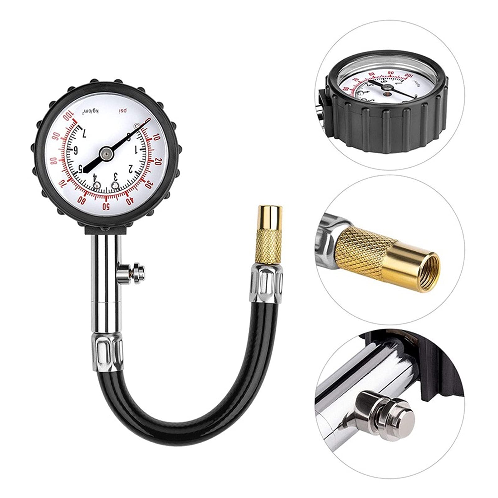 Strumenti di controllo della pressione dei pneumatici Digital Rapid Pneumatici / Tire Deflator Auto Trucks Automobile Pneumatico Manometro Air Deflars Veicolo fuoristrada 4WD 4X4. Accessori con pressi