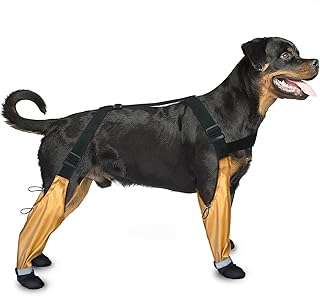 Outdoor Waterproof Dog Boots, Dog Shoes Nonslip for Snow Rain,Dog Paw Protector for All