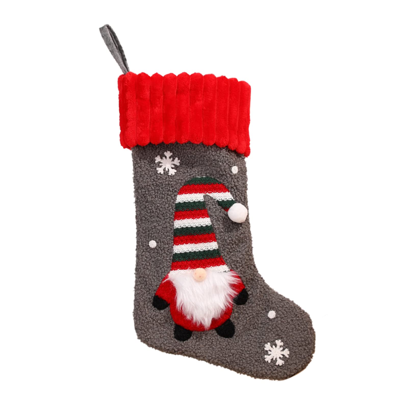 carotoe Christmas Candy Stocking Boots Merry Christmas Socks Hanging Stockings Tree Ornaments Decor Hanging Stockings