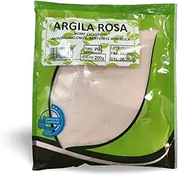 Argila Rosa em Pó 200g | Limpeza Suave, Revitalização e Cuidado para Peles Sensíveis