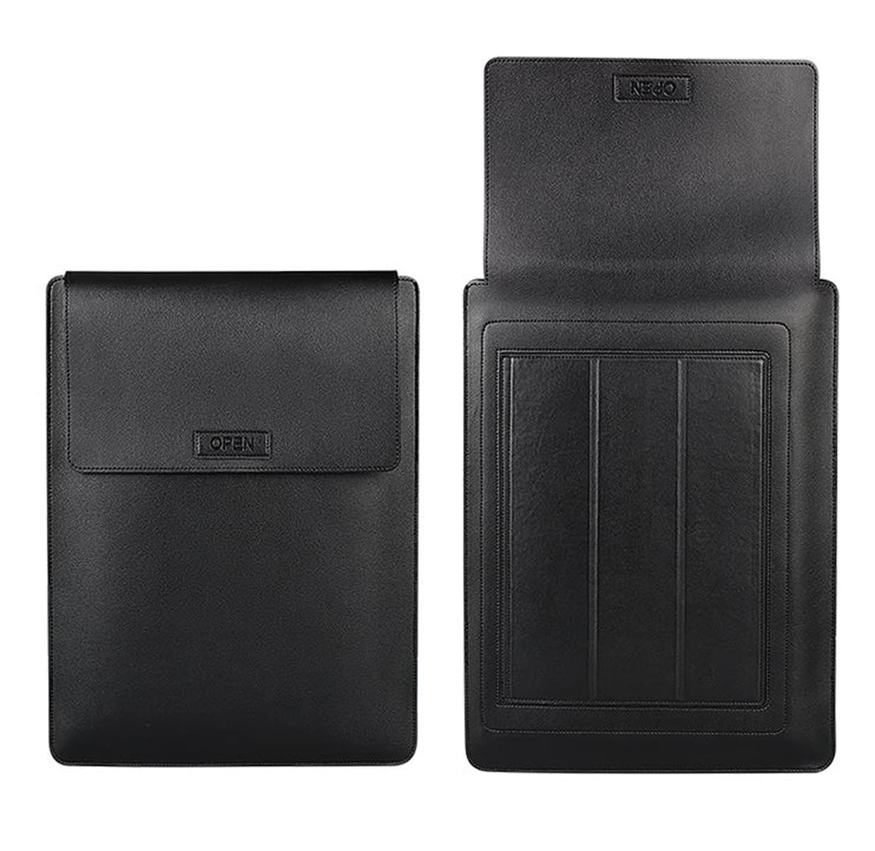 Red Lemon Smart Sleeve Case Laptop Bag PU Leather Ultra Slim Sleeve Case with Stand Shock Resistant Bag Laptop Pouch Notebook Bag Sleeve Case for 13.3 inch MacBook (Black) (B09MDFWWH1) Amazon Price History, Amazon Price Tracker