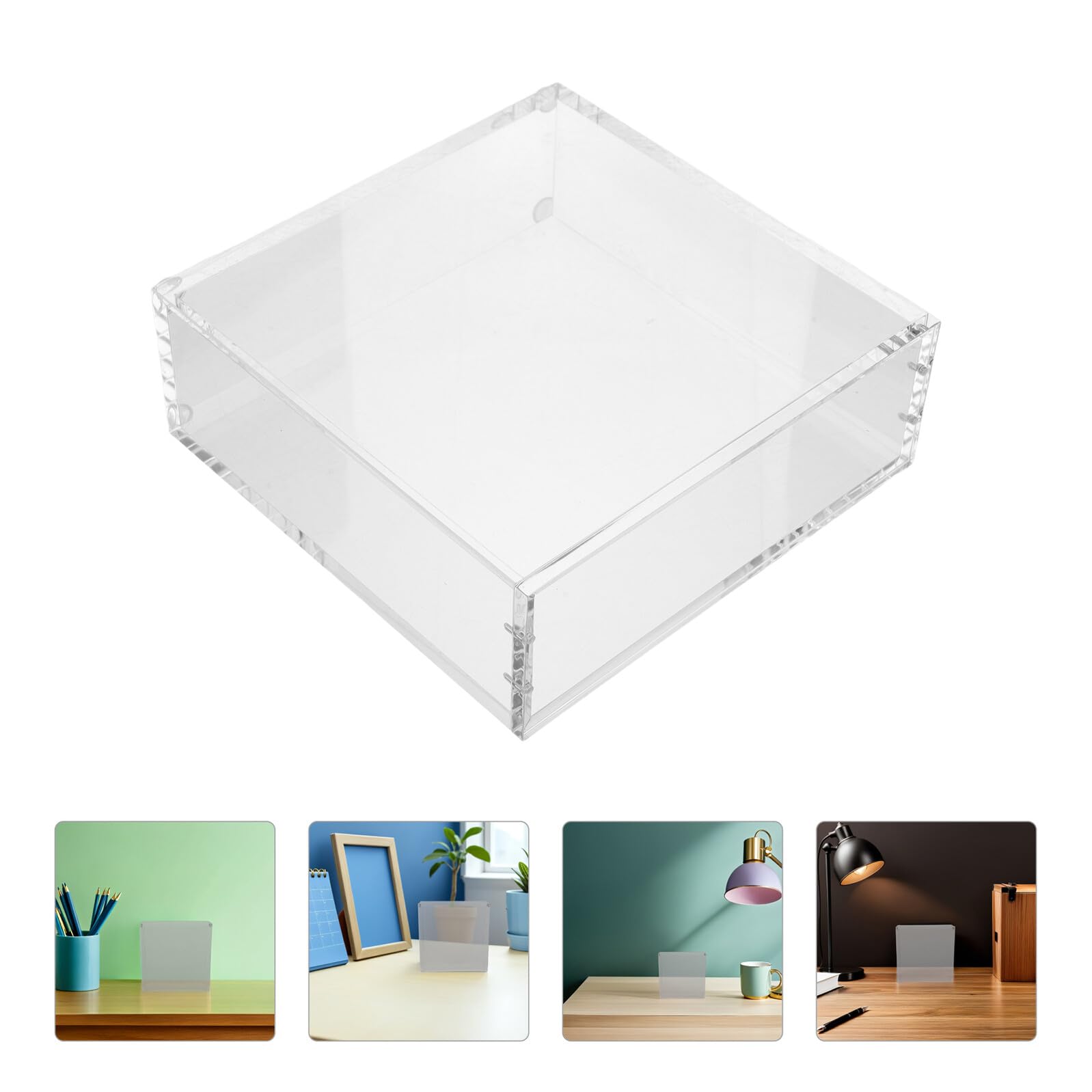 Boîte de Rangement Transparent pour Cartes à Jouer Boîte Magnétique Compatible avec Boosters Japonais Étui de Présentation pour Collectionneurs de Jeux de Société