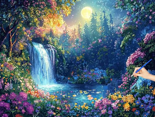 �������G �H Paint by Numbers ���i �y�C���g�o�C�i���o�[ �����h��G �q�� ���S�� DIY �i���o�[�y�C���g ��H�| �G�� �|�p��h���� �A�N�����L�b�g ��l�̂��߂̃N���G�C�e�B�u�Ȏ �a�����v���[���g �z�[�� �I�t�B�X�̕Ǒ��� �ٞy