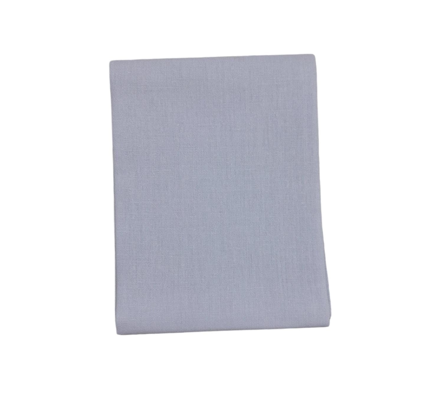 MUSHIN 100% Cotton white Handkerchief Rumal Set of 3 Pieces (42 X 42 cm) Hanky for Numerology