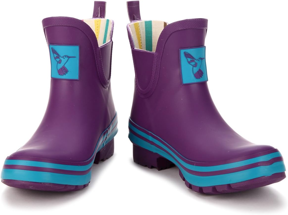 Evercreatures Ankle Rain Boots For Women's Waterproof Boots Garden Boot UK Brand