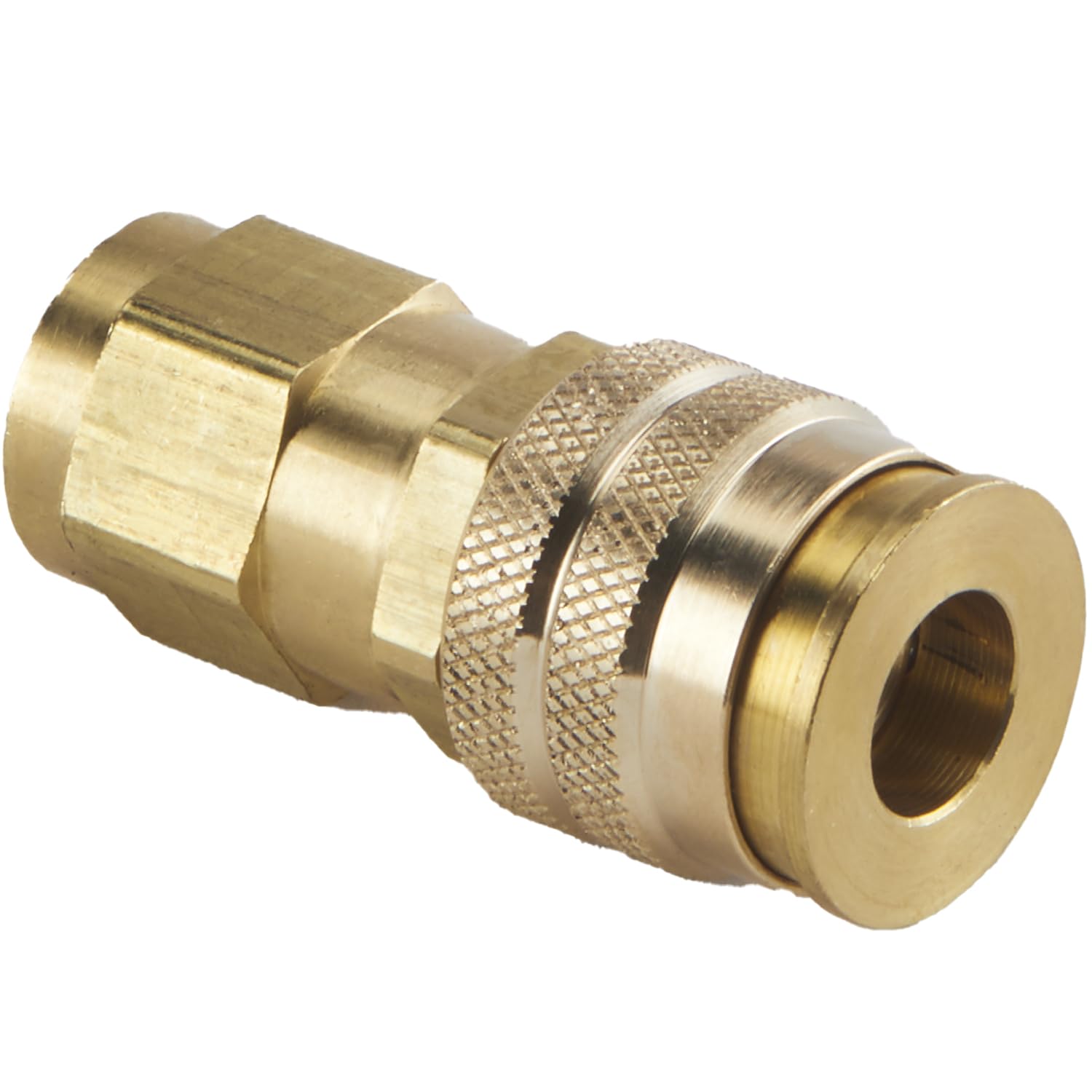 MILTON Industries INC. S745 Coupler, Brass (Gold), 1/4 inch - Image 4