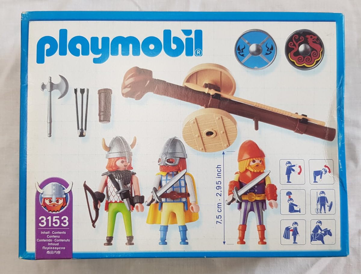 PLAYMOBIL Vichinghi – Sponda In Legno Per Carro Trasporto (M163) – Ricambio 3152