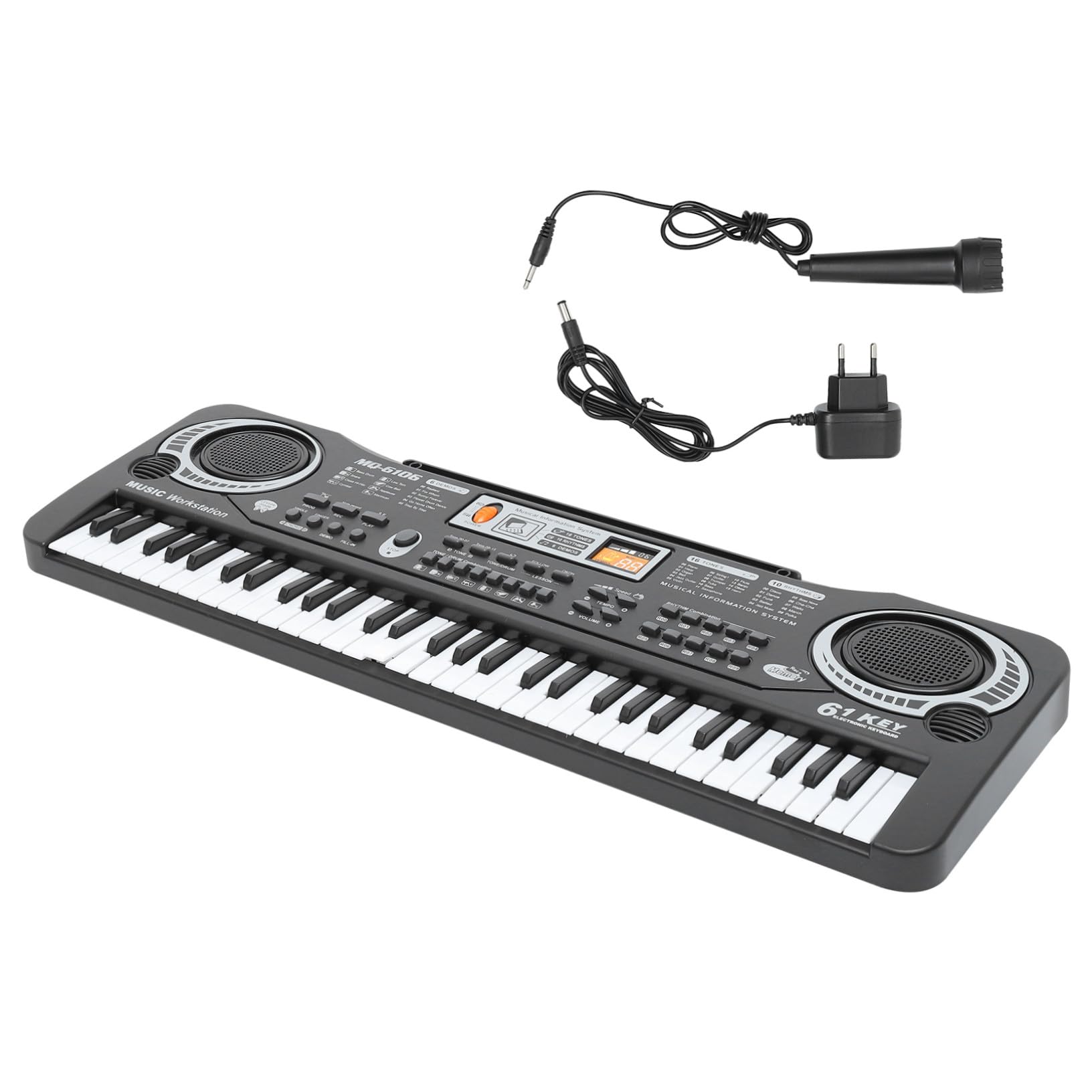 Gatuida Pianoforte Giocattolo Elettronico per Ragazzo Ragazza Ragazza in Plastica Abs Giocattolo Musicale Educativo per Apprendimento Precoce per Sviluppare Creatività e Coordinazione Ocul