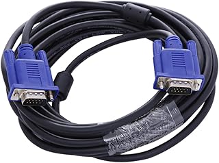 كيبل في جي ايه 5 متر براس ازرق ميل الى لكومبيوتر بي سي