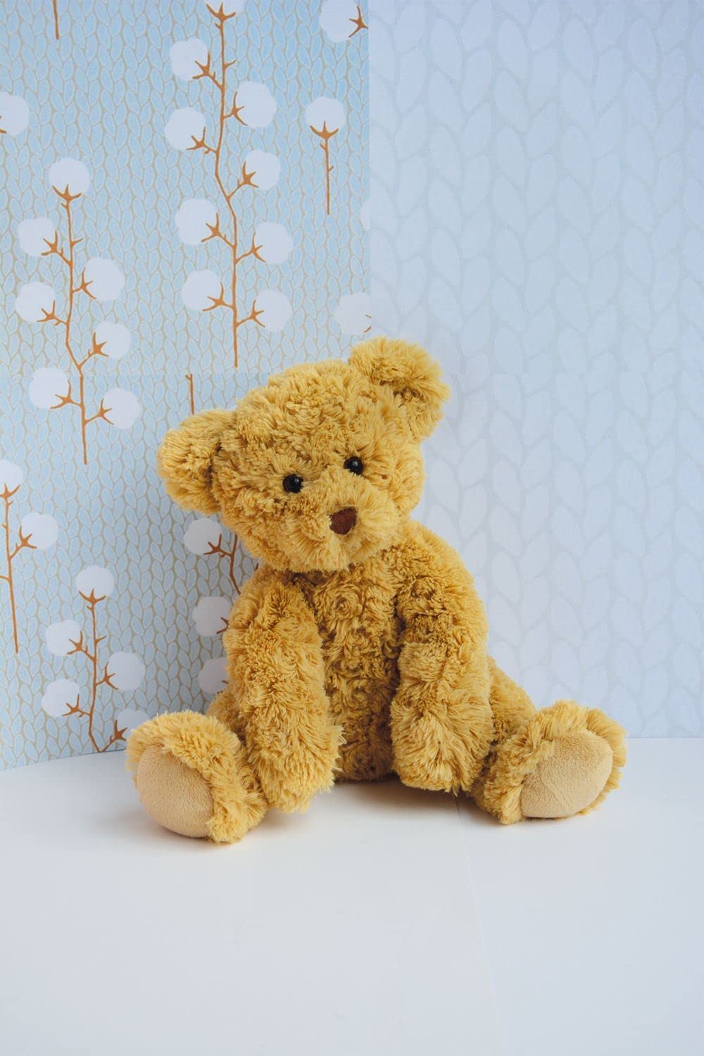 Panneau En Tissu Vintage Precious Moments – Ourson Et Garçon – 36x45 Cm – NEUF Années 80