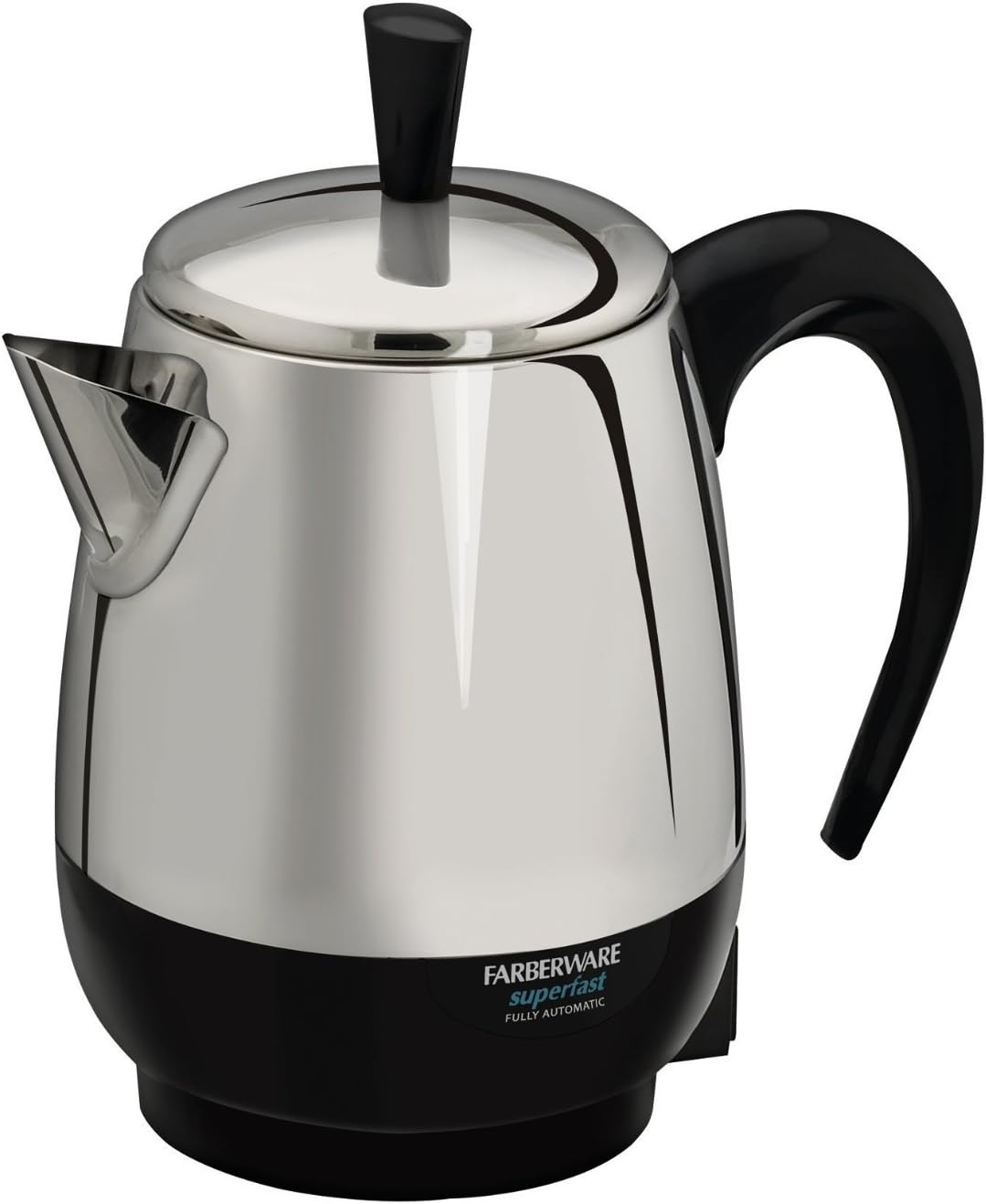 Farberware 4-Cup Stainless Steel 1,000-Watt Percolator