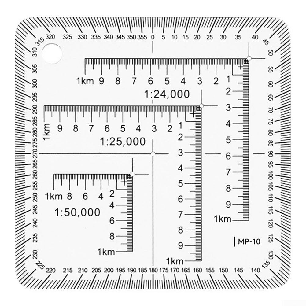 Protractor Nsn Army Map Protractor Nsn Military Map Protractor - Iron Survival ...