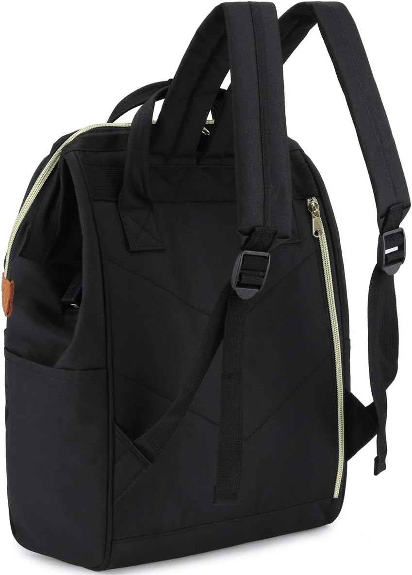 80% оƒƒ Dіѕсоunt Himawari Laptop Backpack Travel Backpack With USB Charging Port Large Diaper Bag Doctor Bag School Backpack for Women&Men (9001-Black)