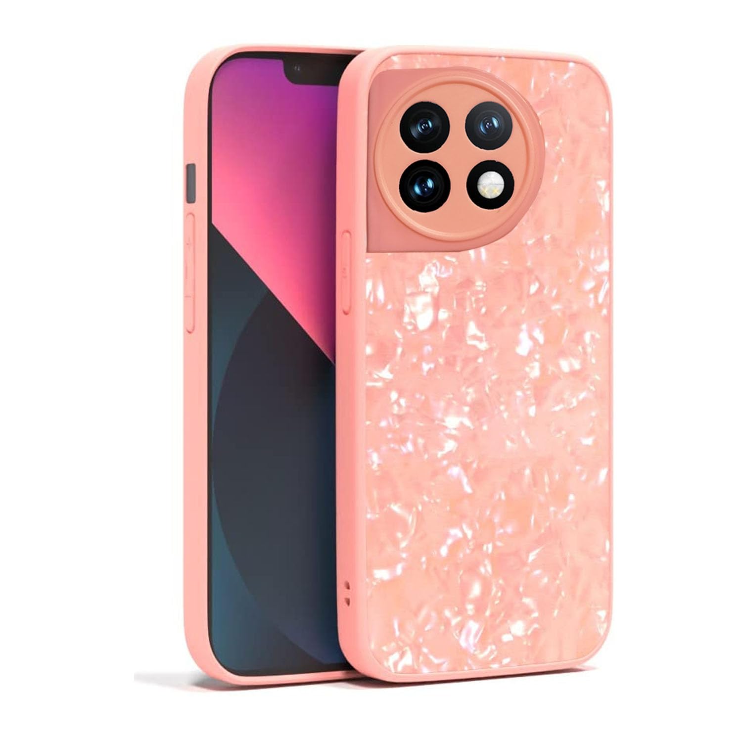 KC Back Cover for Oneplus 11R 5G, Crystals Glitter Dream Shell Soft Silicone Semi Transparent Camera Protection Case (Pink) (B0C3H73K1B) Amazon Price History, Amazon Price Tracker