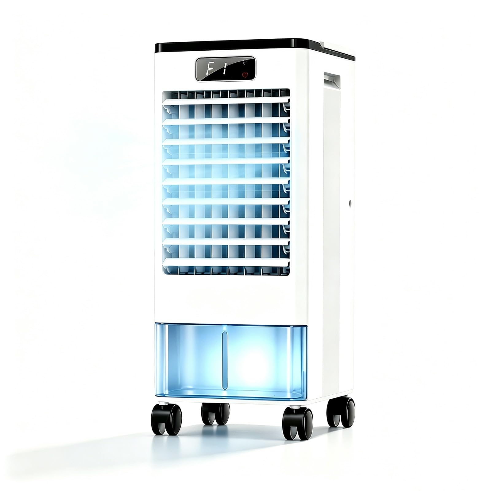 Wheeled Mobile Evaporative Cooler, 3 Speed, Swamp Cooler