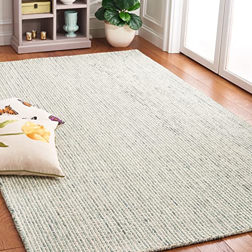 Safavieh Abstract Wool Green & Ivory