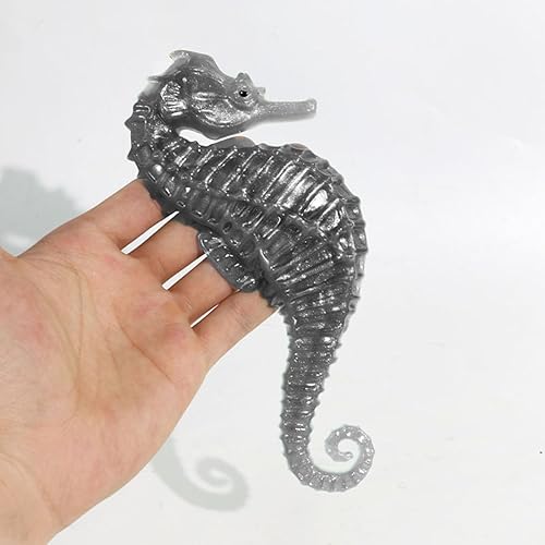 Miniatura 2 de Molde de resina de caballito de mar, moldes de silicona de animales 3D, estatuas de animales grandes, molde de fundición epoxi para colgar en la