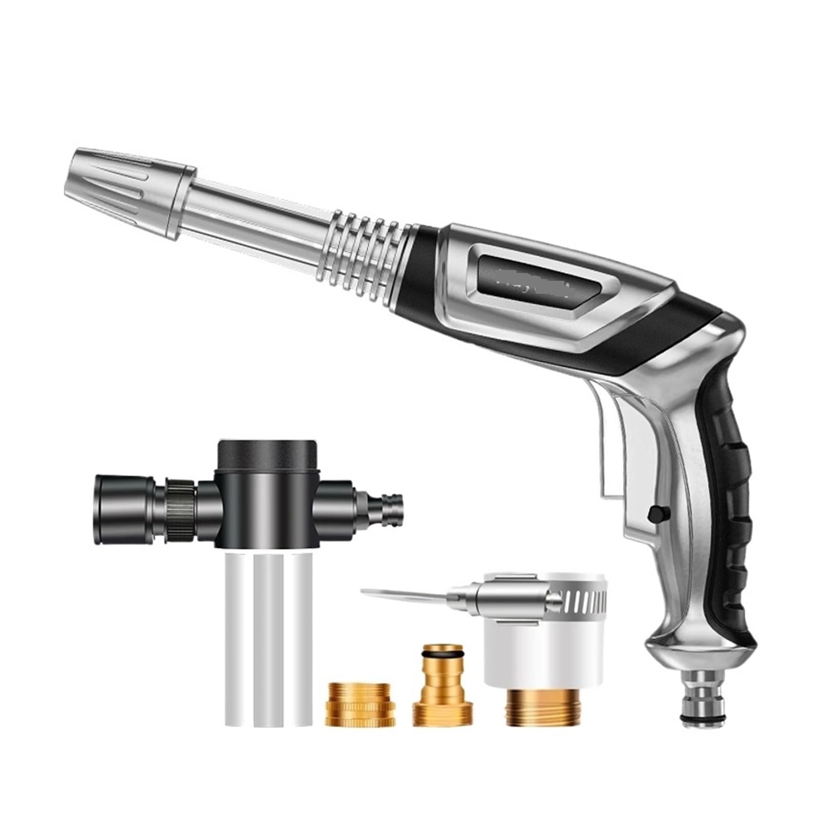 Garden Hose Spray Gun,1pc Car Cleaning High-Pressure Water Nozzle, Washer Can Foam Sprinkler Nozzles Easy to Use