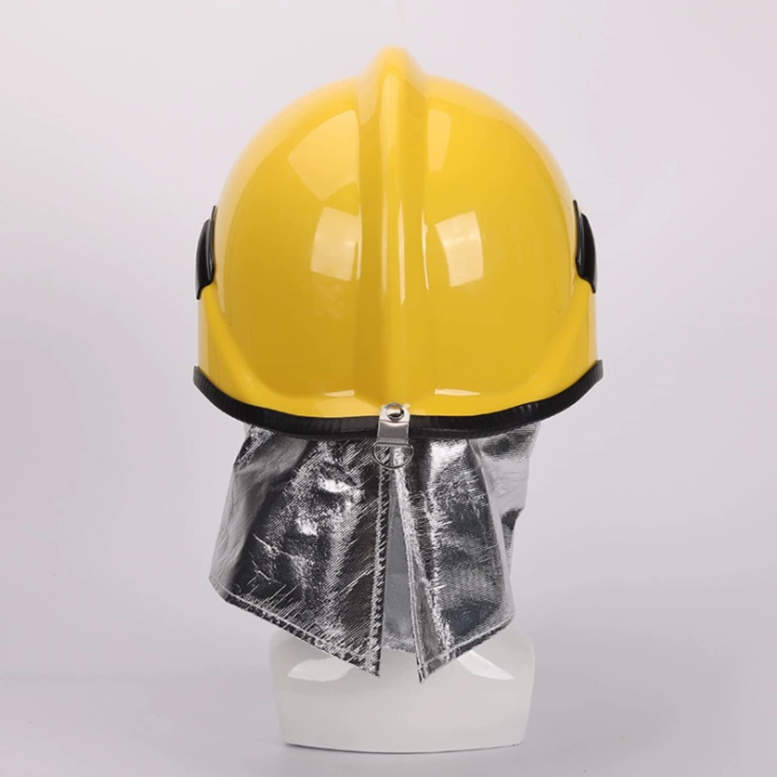Casco de seguridad contra incendios con casco,Casco de bombero resistente a altas temperaturas,Casco de protección contra incendios de rescate de extinción,Cinturón amortiguador para un uso cómodo