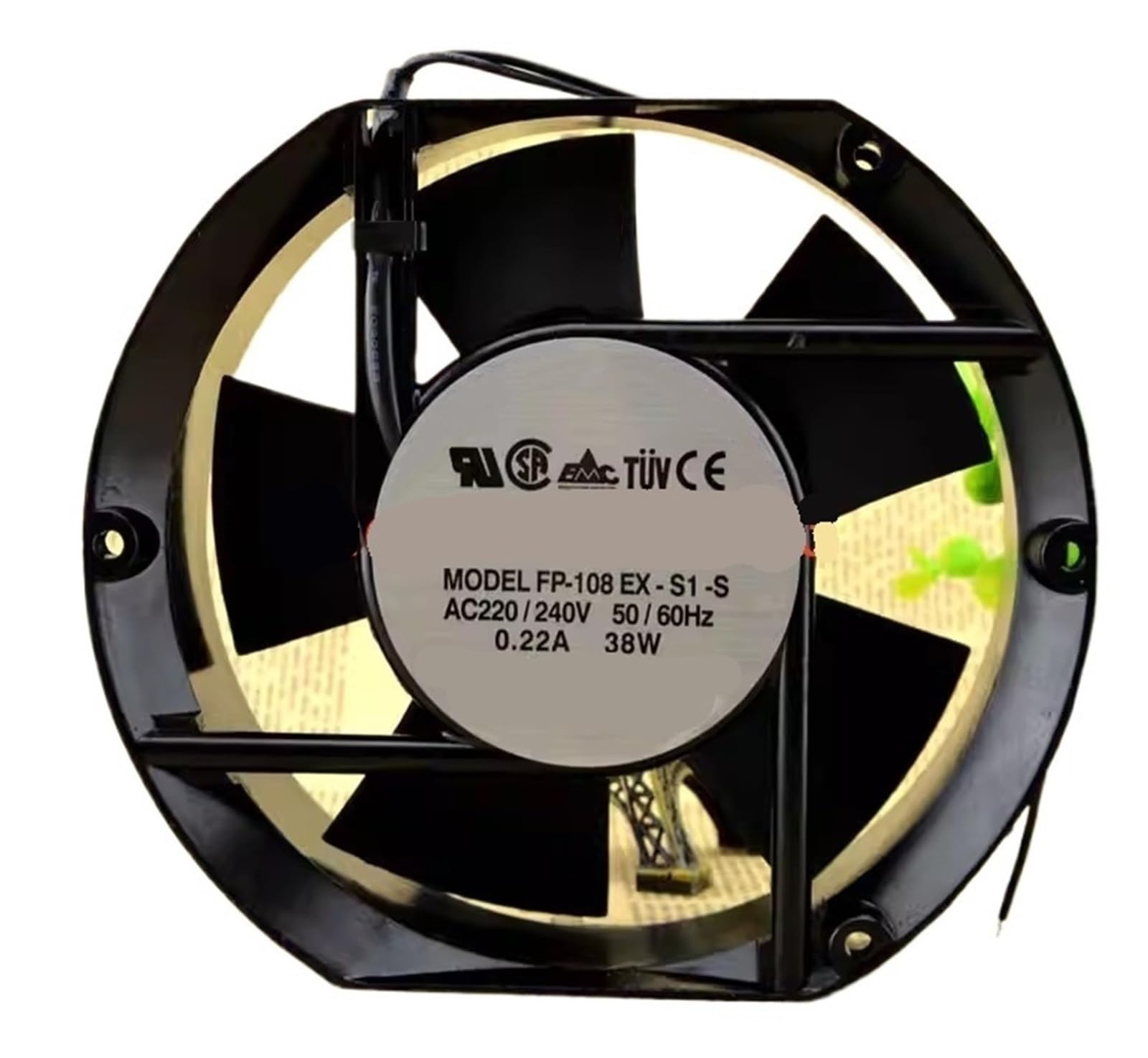 Lzikkgki One Color Fp-108Ex-S1-S 220V 38W 0.22A Fan 170 * 150 * 51Mm 2Pin