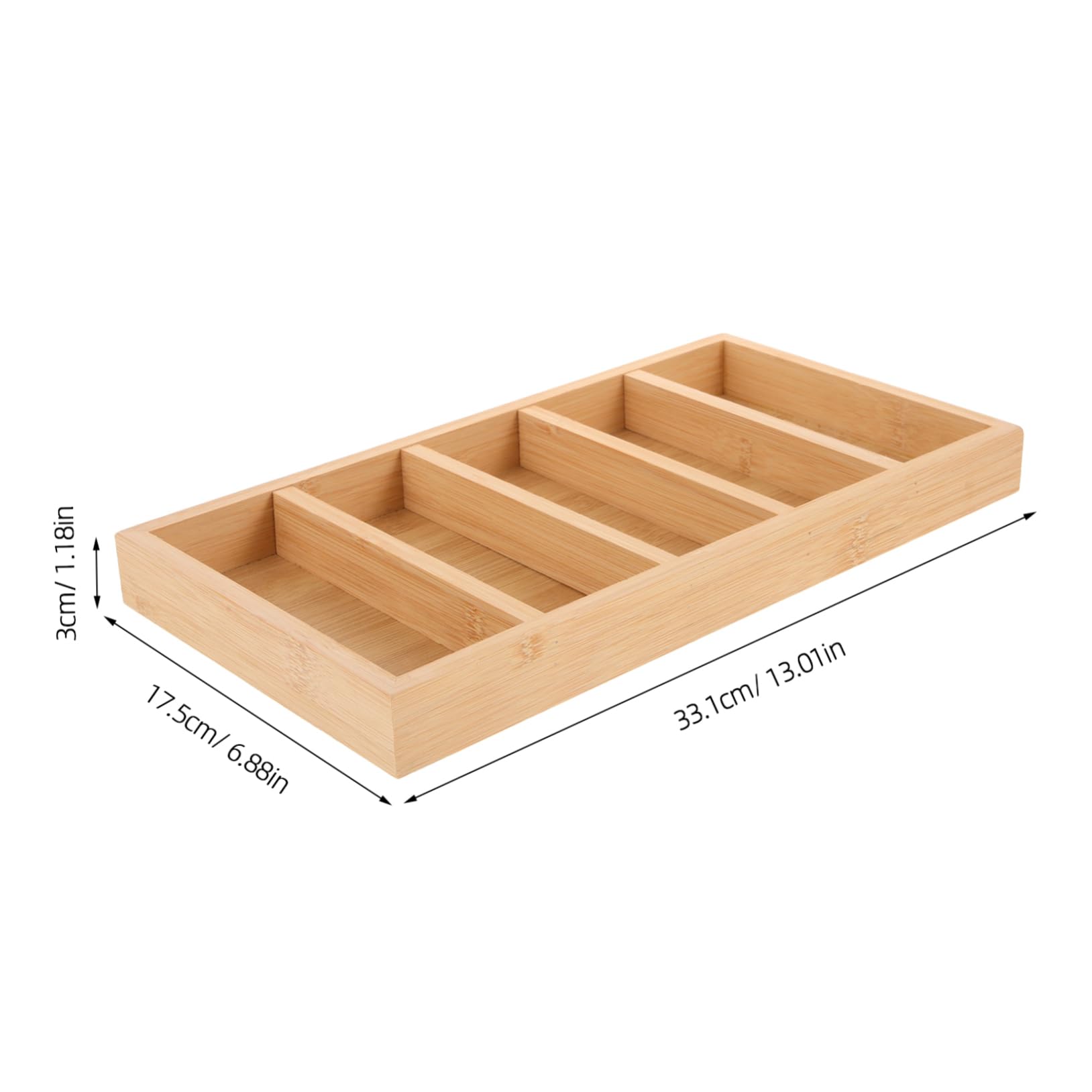 LIFKOME Reggi Occhiali in Legno a 5 Scomparti Khaki, 2 Pezzi