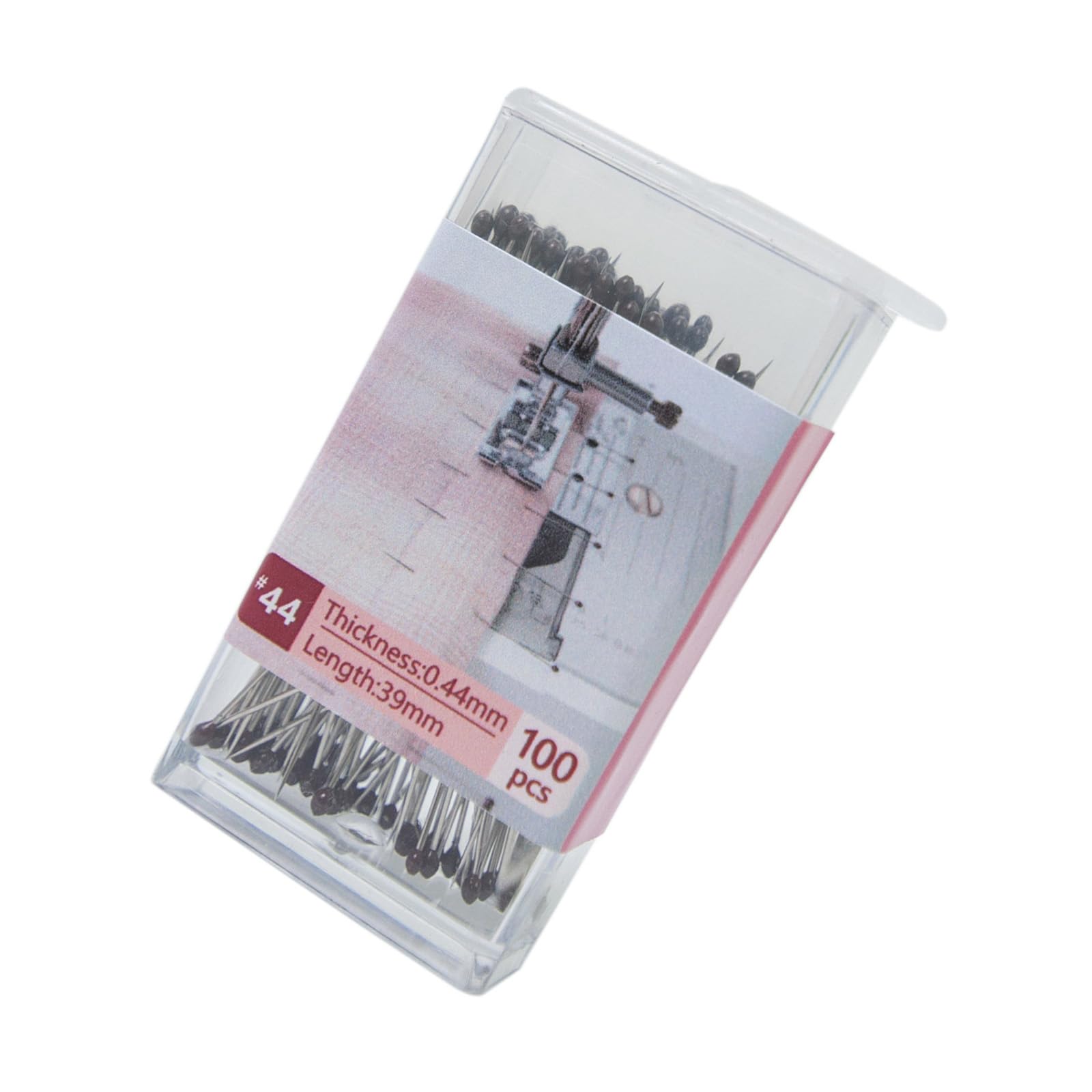 Tsophreniq Of 100 Craft Pin Designs for Sewing Quilting and Art Includes Storage Case Sewing Pin Storage