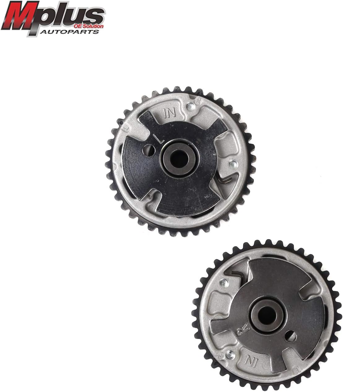MPLUS 2 Intake Timing Camshaft Cam Gear Replace 07-17 for Cadillac ATS CTS XTS/for Chevrolet Colorado Impala Traverse/for GMC Acadia Canyon Terrain/for Buick Enclave LaCrosse V6, Left & right side