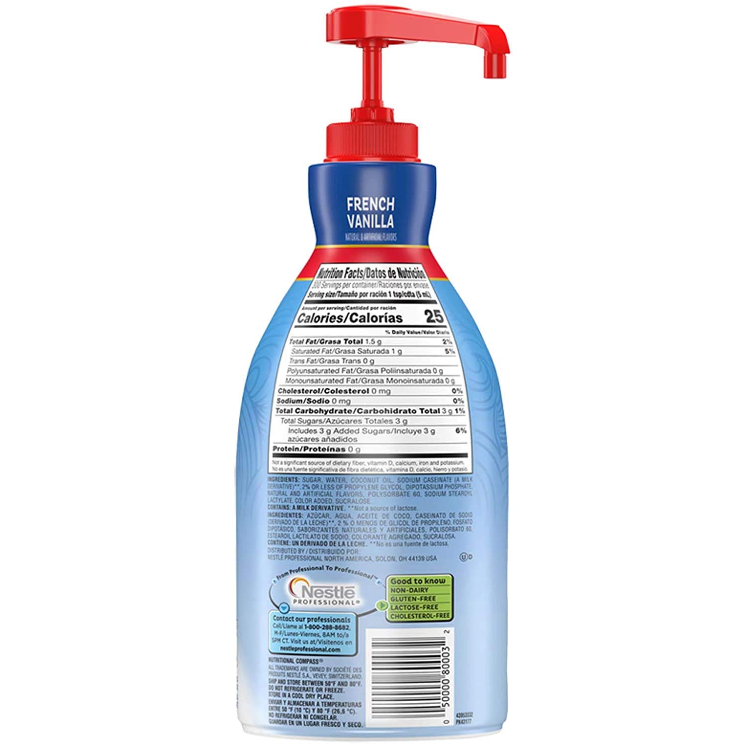 Nestle Coffee mate Coffee Creamer, French Vanilla, Concentrated Liquid