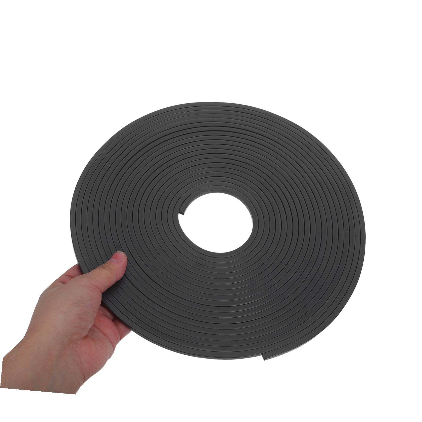 STOBAZA Schwarze Magnetische Dekorstreifen Rolle für Whiteboard, 26ft