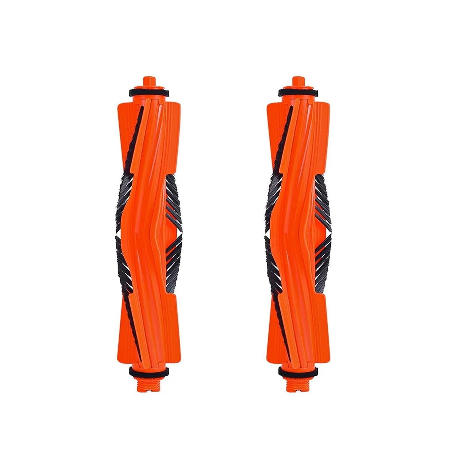 EEZII V-shaped Main Brush，Compatible For Xiaomi，Robot Vacuum S40/OV81/H40/OV51 Central Brush Roll Replacement Accessories(2pcs)