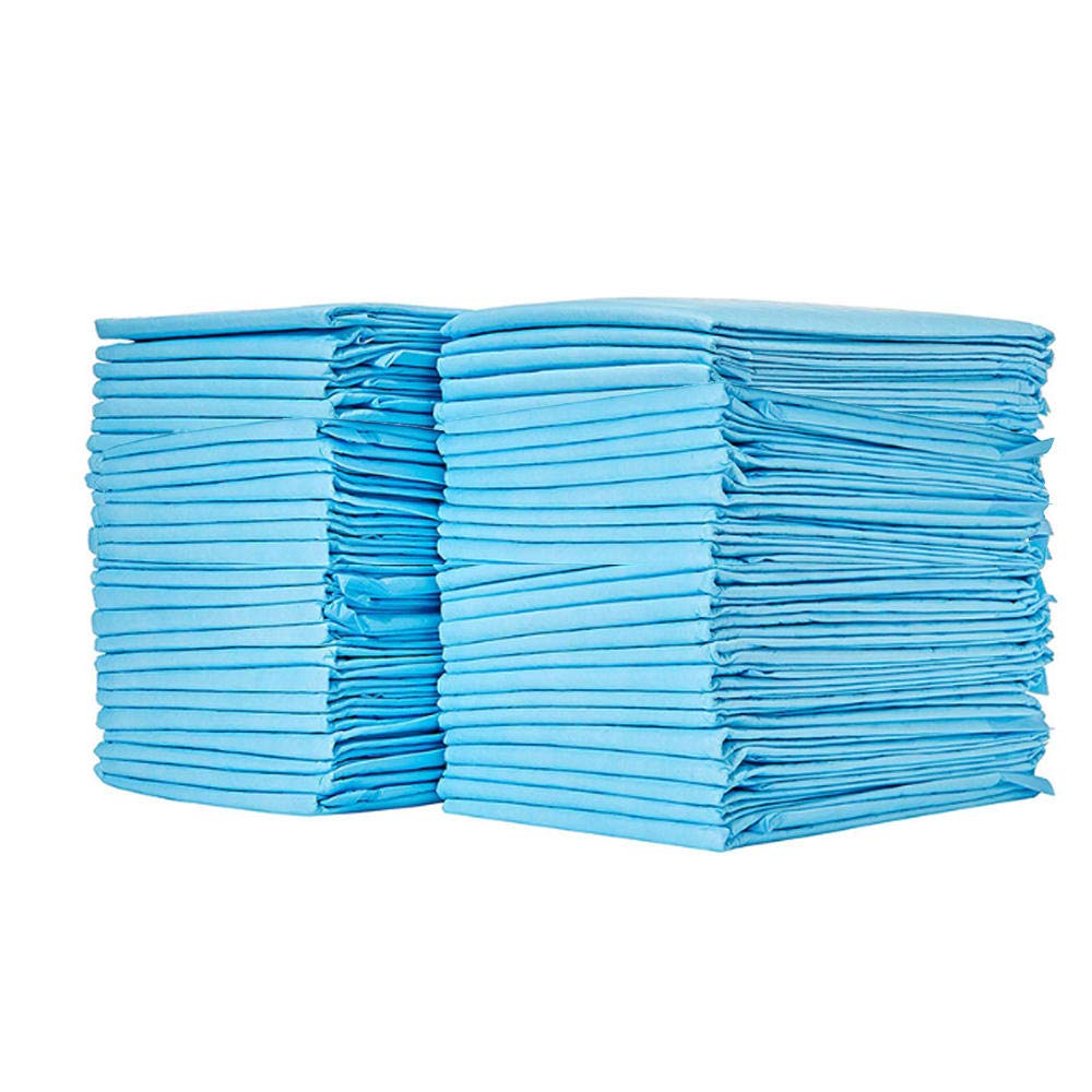 YITON Podkładki treningowe dla zwierząt domowych 3 x 45 cm 50 szt. pieluchy chłonne trening mocz podkładka szczeniaki psy czyszczenie dezodorant pieluchy artykuły dla zwierząt