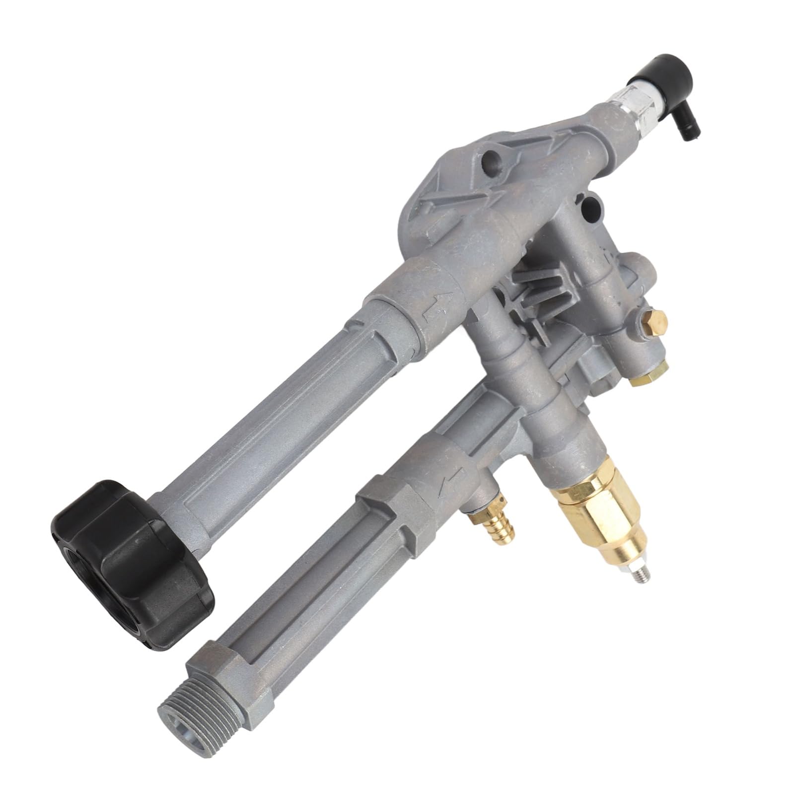 Aramox Conjunto de Cabezal de Bomba de Lavado a Presión Cabezal de Bomba de Repuesto de Aluminio para Bombas de Leva Axiales Serie SRMW 2.2 GPM AR42940 AR42518 con Válvula de Alivio Térmico de Malla
