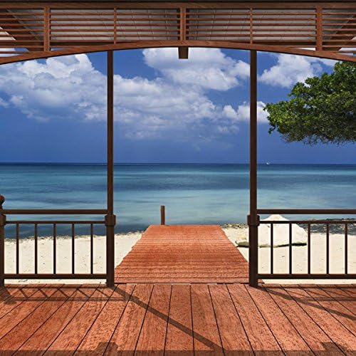 Amazon 壁紙 おしゃれ クロス 紙製 風景 リゾート 海外 外国 輸入壁紙 Csz エル パラディソ 8 101 El Paradiso 壁紙