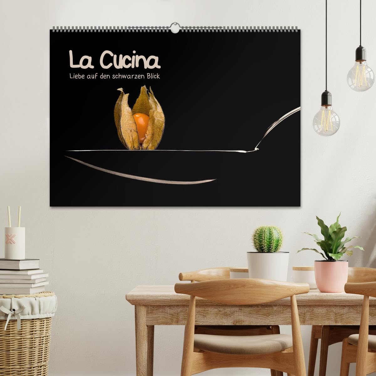 La Cucina (Wandkalender 2026 DIN A2 quer), CALVENDO Monatskalender: Liebe auf den schwarzen Blick (CALVENDO Lifestyle)