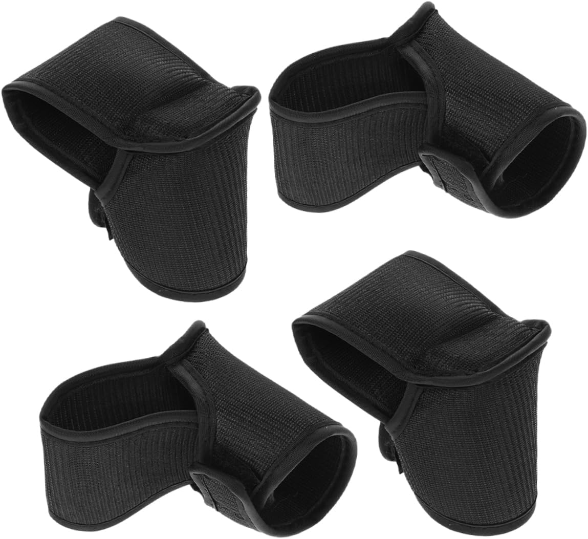 4Pcs Balance Bike Handlebar Protector Soft Non Slip Grip Sleeves for Enhanced Safety and Comfort Black for Cycling Accessories