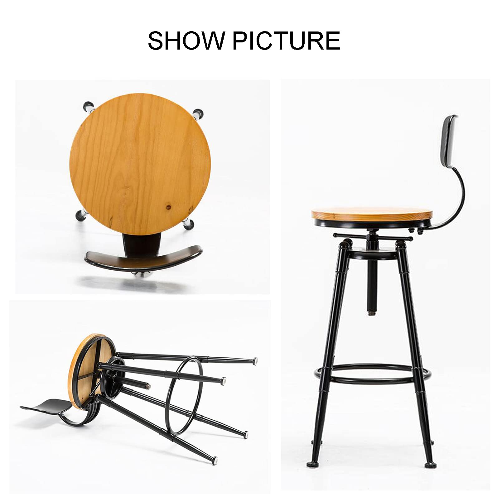 昭和レトロ 回転スツール バーチェア メタルベース ペア Amazon｜ヴィンテージバースタイルファミリーチェア、回転