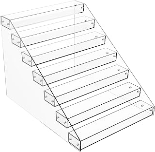 12 Kitchen Spice Rack Ideas for Organized Accessible Cooking 94 Tiered Spice Rack Acrylic, 7 Tier Clear Spice Rack Organizer for Cabinet...