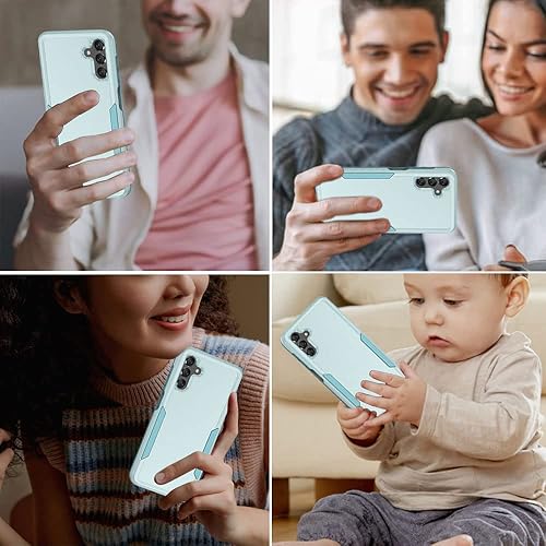 Miniatura 3 de Funda para Galaxy A13 5G, funda para Samsung A13 5G con protector de pantalla, protección de cuerpo completo, funda de goma duradera para Samsung